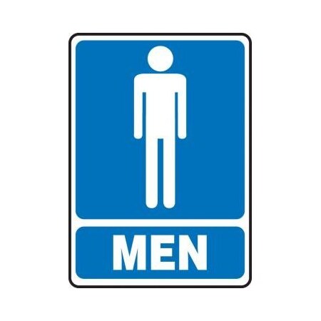 SAFETY SIGN GRAPHIC MEN BLUE MRST519VP